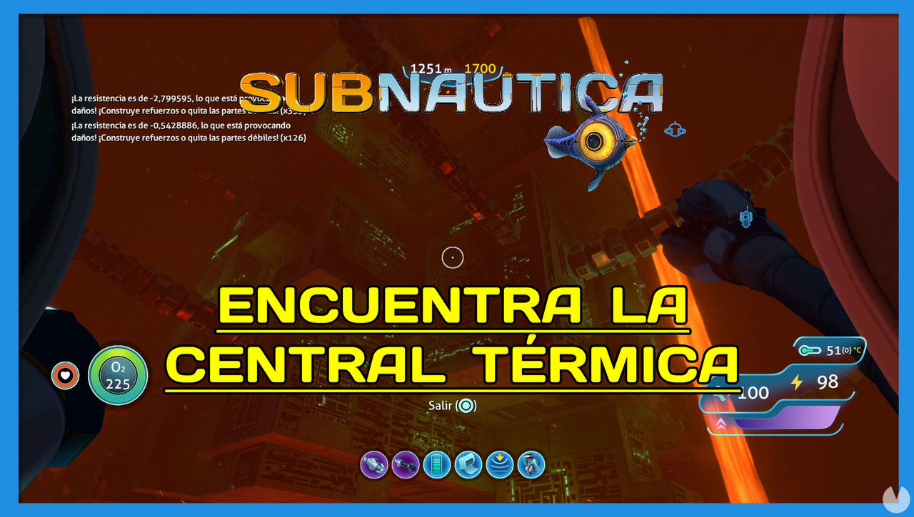 Encuentra la Central Trmica en Subnautica al 100% - Subnautica