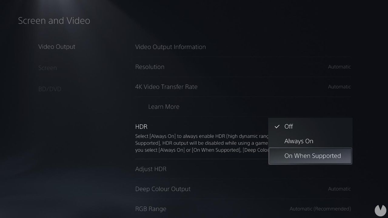 Ya disponible el firmware de PS5; añade mejoras en el HDR y la compatibilidad con 120 Hz 