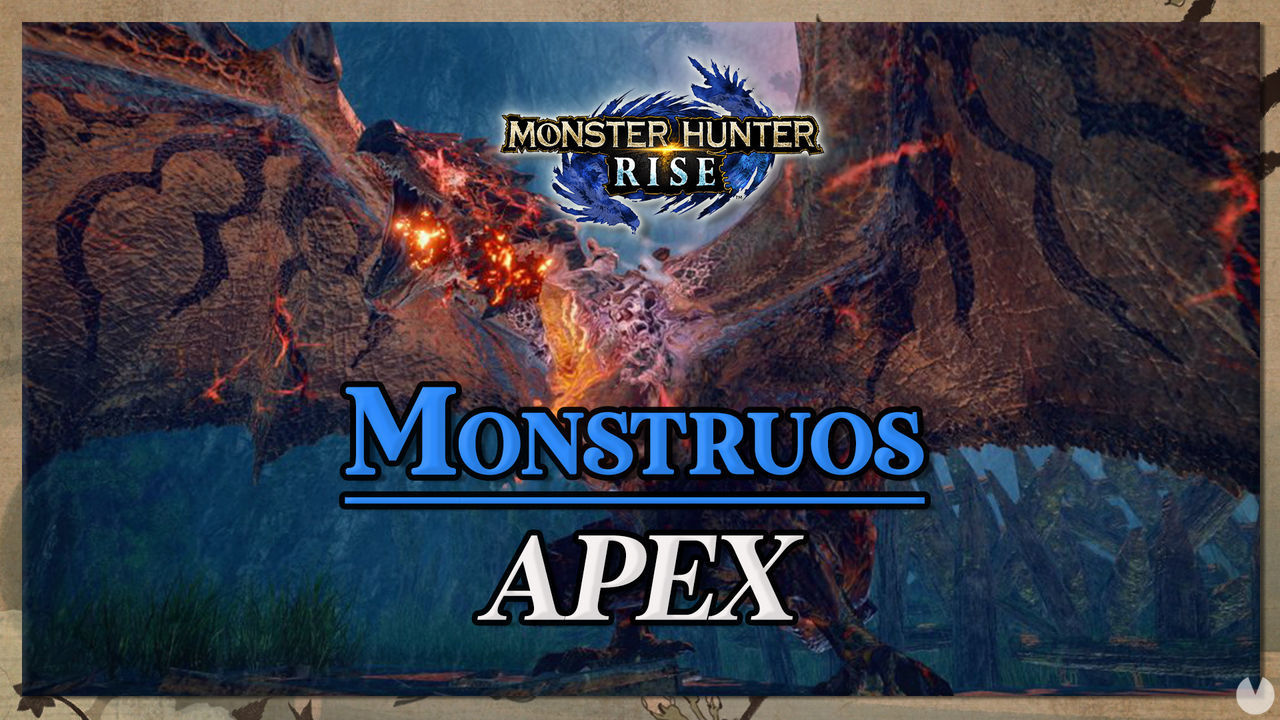 Monstruos Apex en Monster Hunter Rise: Cmo derrotarlos y caractersticas - Monster Hunter Rise
