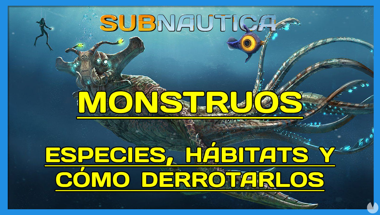 TODOS los monstruos de Subnautica y dnde encontrarlos - Subnautica
