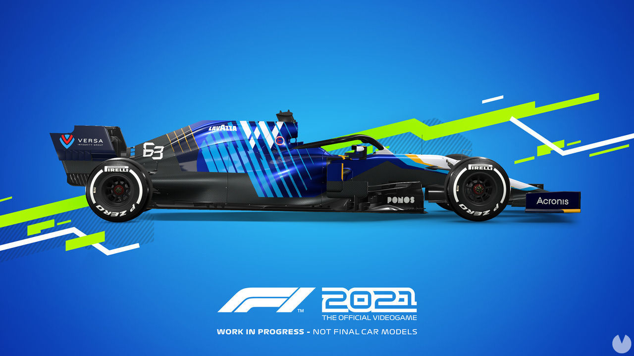 Uno de los vehículos de F1 2020.