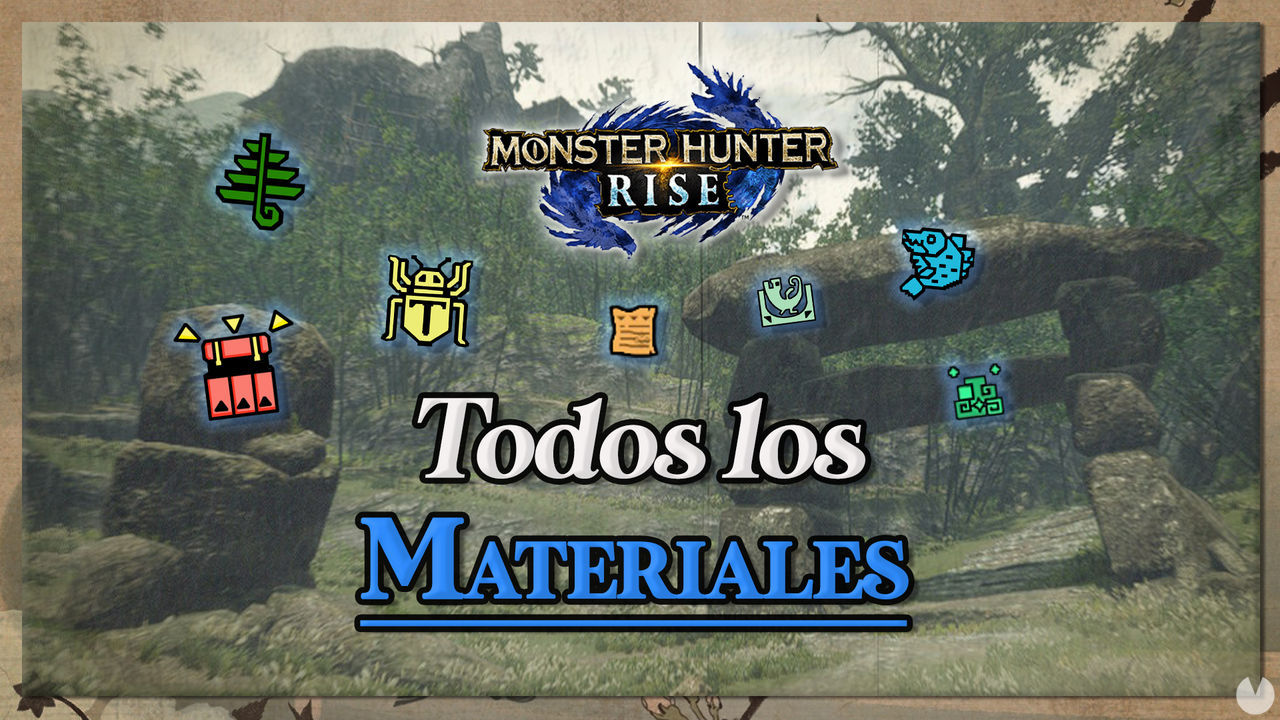 Monster Hunter Rise: Todos los materiales/objetos, cmo conseguirlos y recetas - Monster Hunter Rise