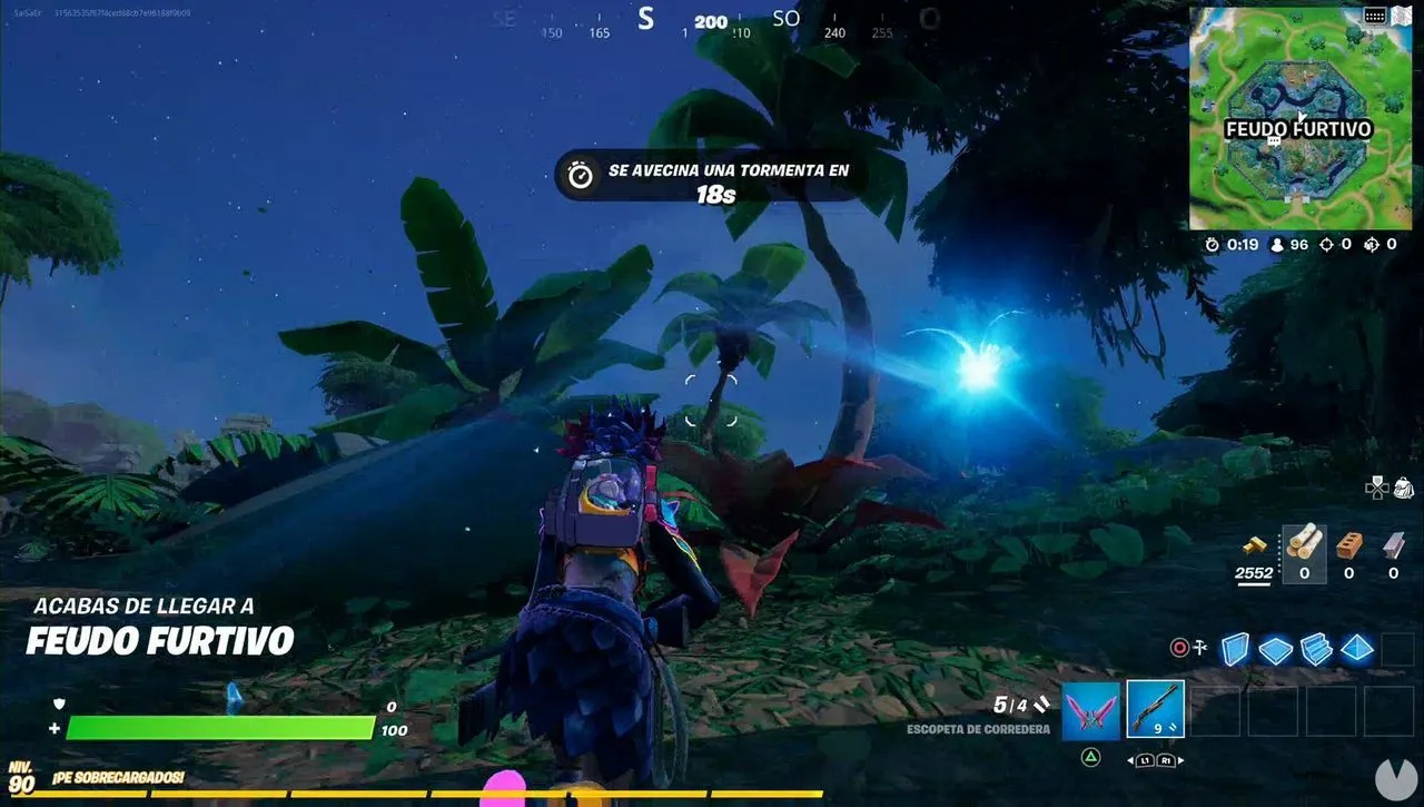 Fortnite: dónde encontrar la anomalía de Feudo Furtivo