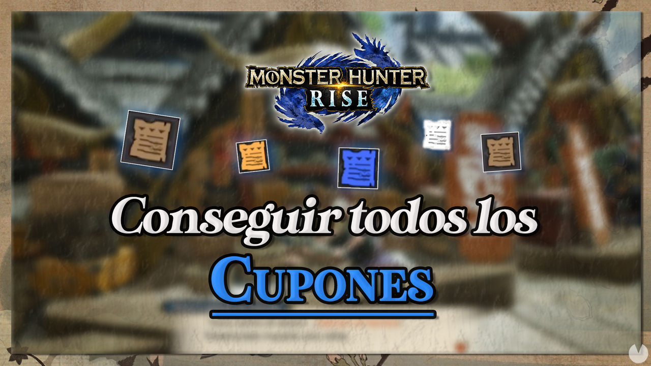 Cupones en Monster Hunter Rise: Cmo conseguirlos todos (Kamura, defensor, etc) - Monster Hunter Rise