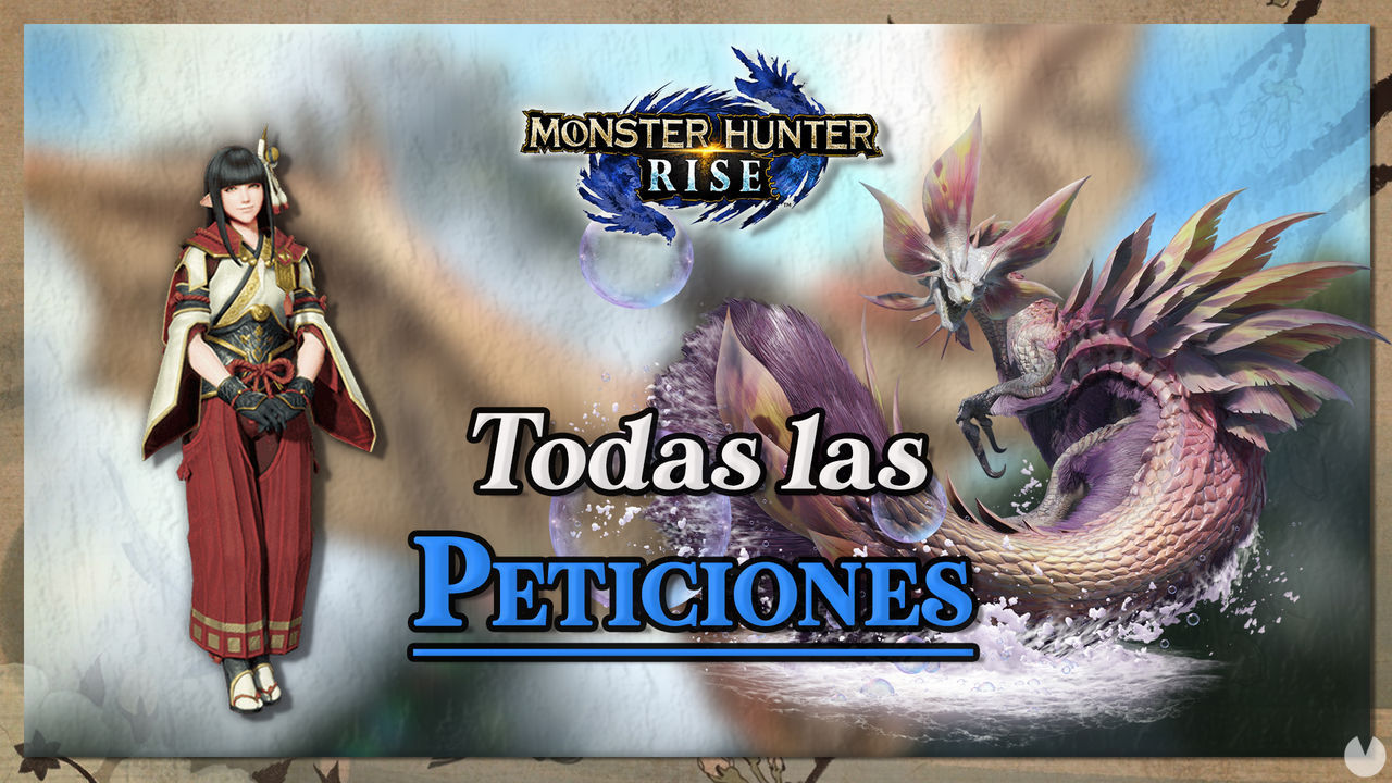 Peticiones al 100% en Monster Hunter Rise: Cmo completarlas y recompensas - Monster Hunter Rise