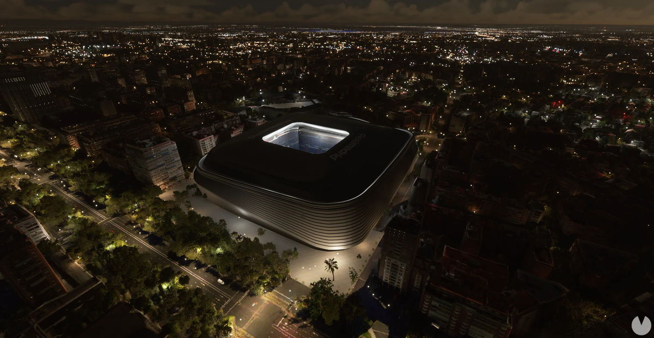 Microsoft Flight Simulator 2020 nos permite ver cómo será el nuevo estadio Santiago Bernabéu