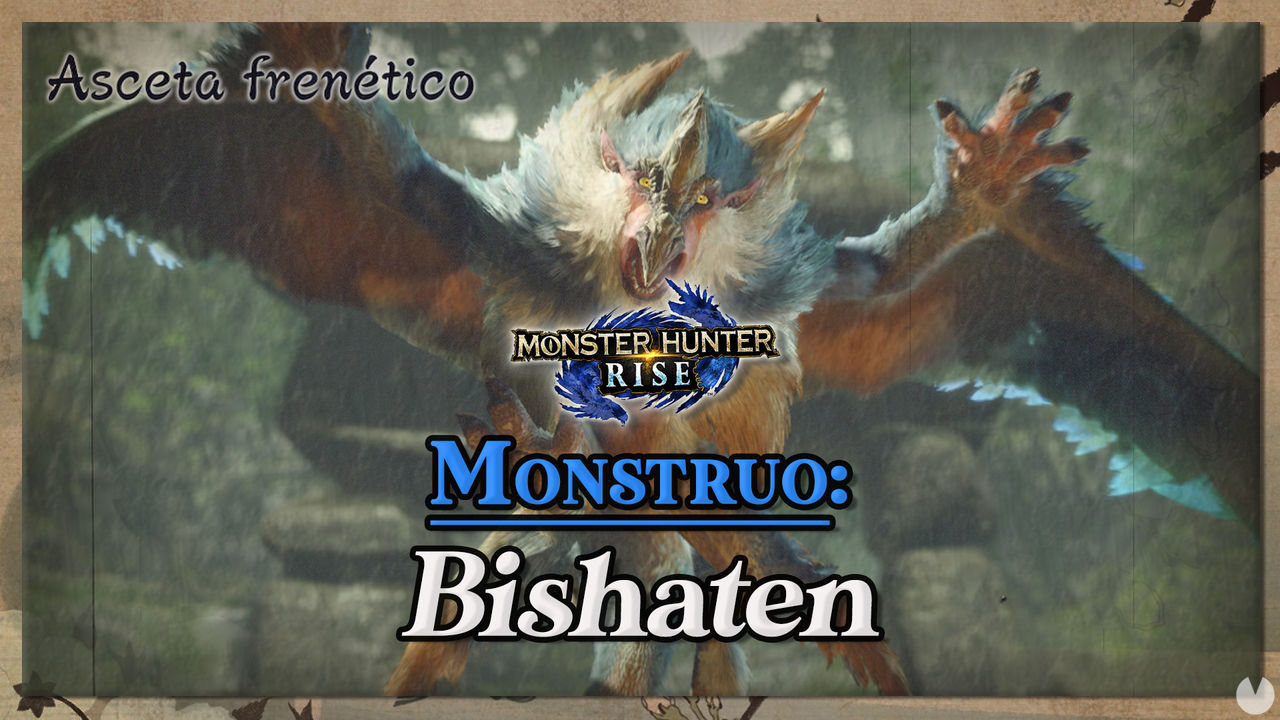 Bishaten en Monster Hunter Rise: cmo cazarlo y recompensas - Monster Hunter Rise