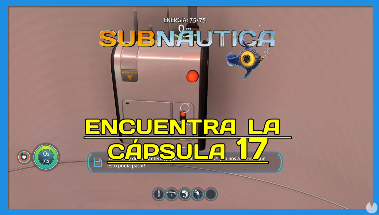 Encuentra la Cpsula 17 en Subnautica al 100% - Subnautica