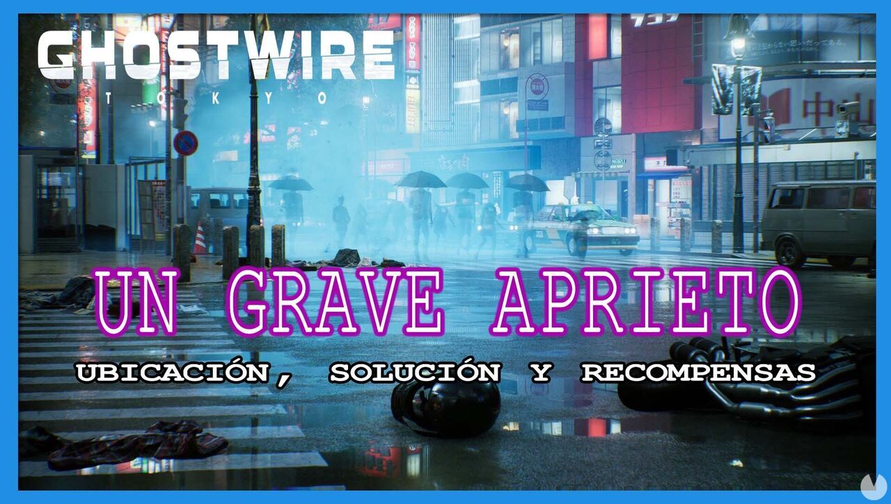 Un grave aprieto en Ghostwire: Tokyo, solucin y recompensas - GhostWire: Tokyo