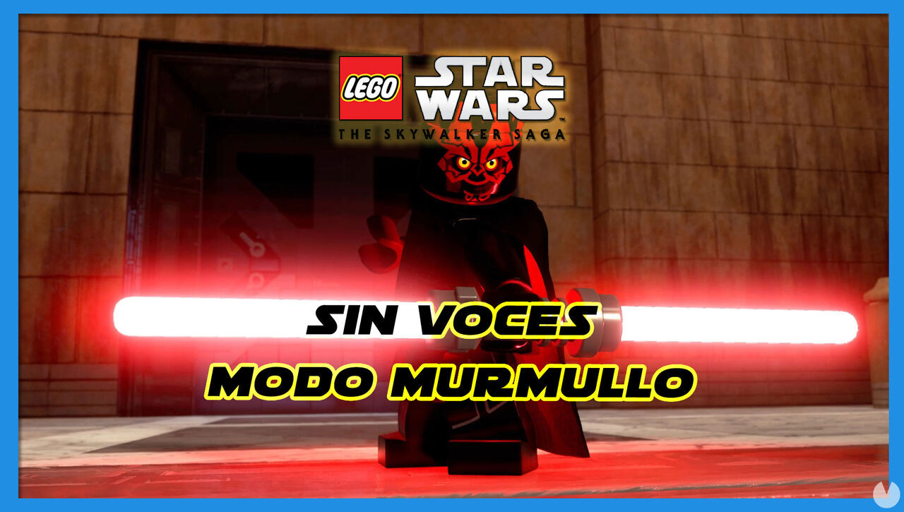 Cmo quitar las voces en LEGO Star Wars The Skywalker Saga: Modo murmullo - LEGO Star Wars: The Skywalker Saga
