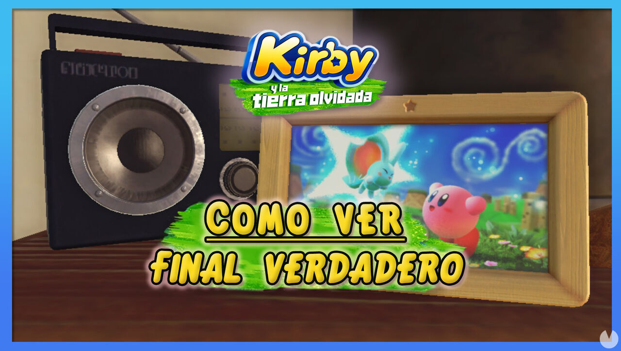 Kirby y la tierra olvidada: Cmo ver el final verdadero (secreto) - Kirby y la tierra olvidada