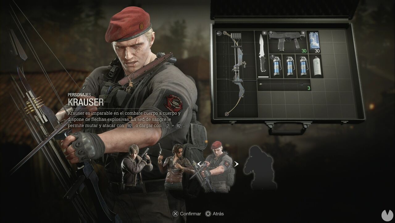 Resident Evil 4 Remake - The Mercenaries: Krauser