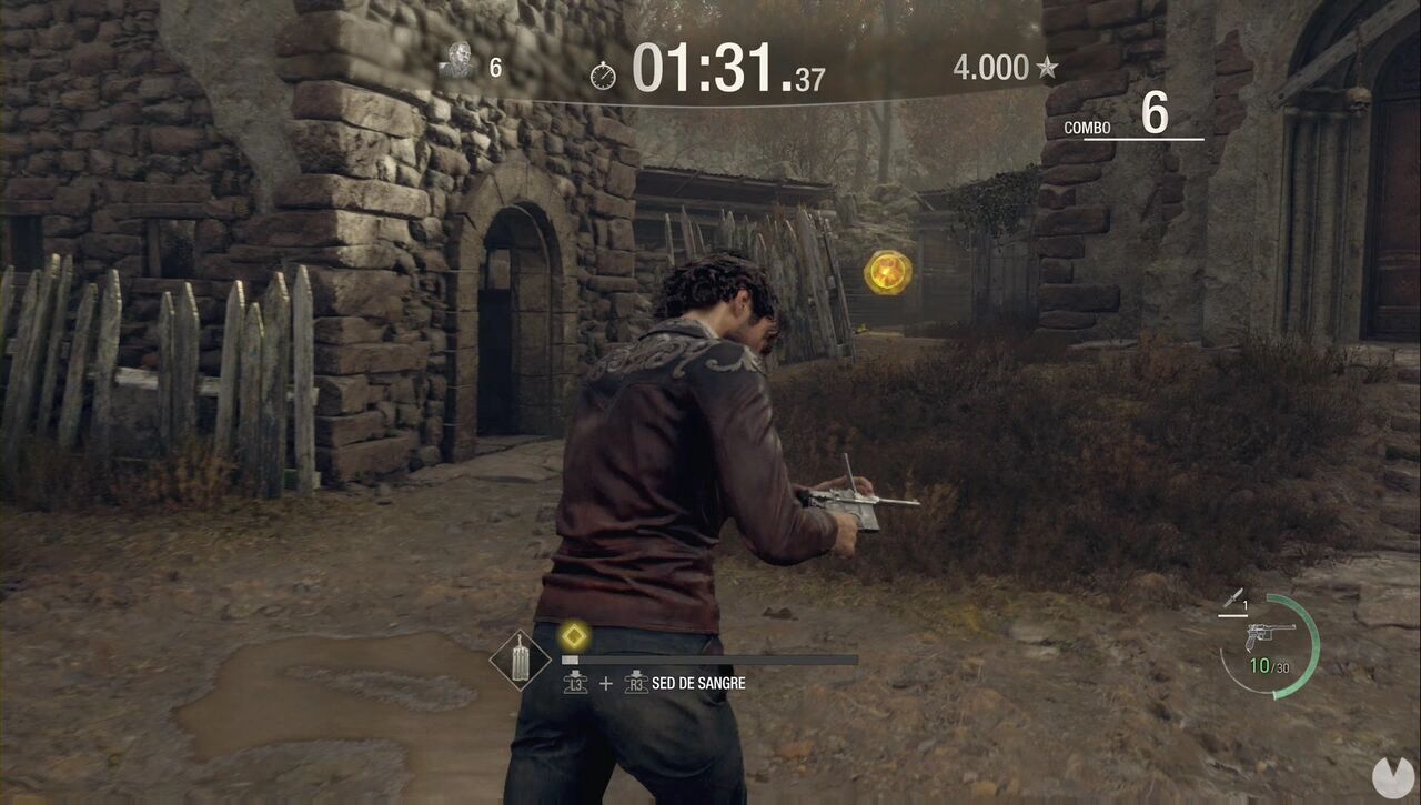Resident Evil 4 Remake - The Mercenaries: golden Mayhem Mode Orb