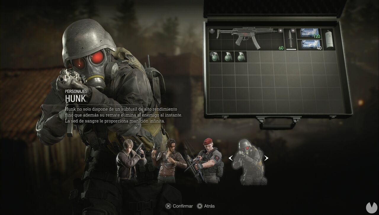 Resident Evil 4 Remake - The Mercenaries: HUNK