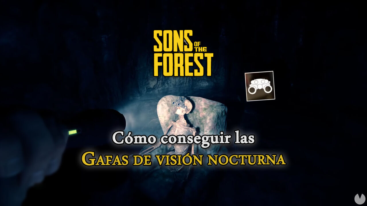 Sons of the Forest: Cmo conseguir las gafas de visin nocturna - Sons of the Forest