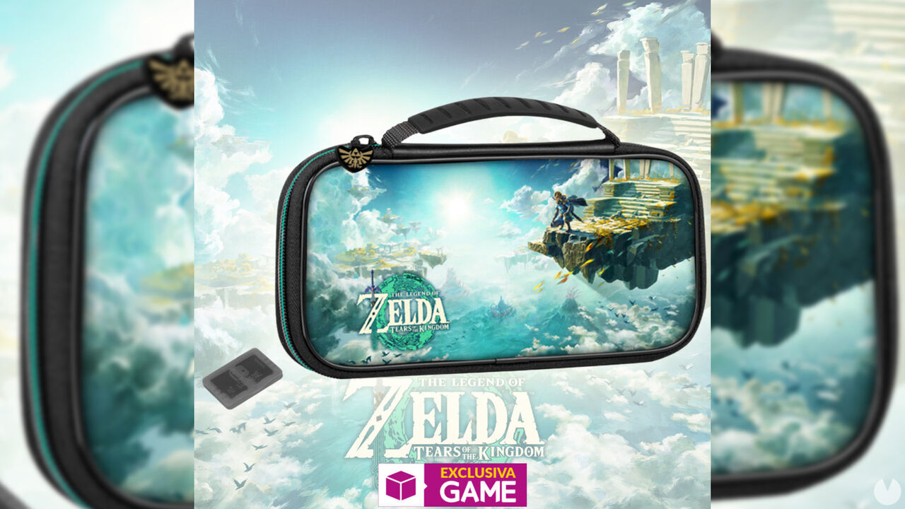 Reserva ya esta funda de Zelda: Tears of the Kingdom para tu Nintendo Switch en GAME