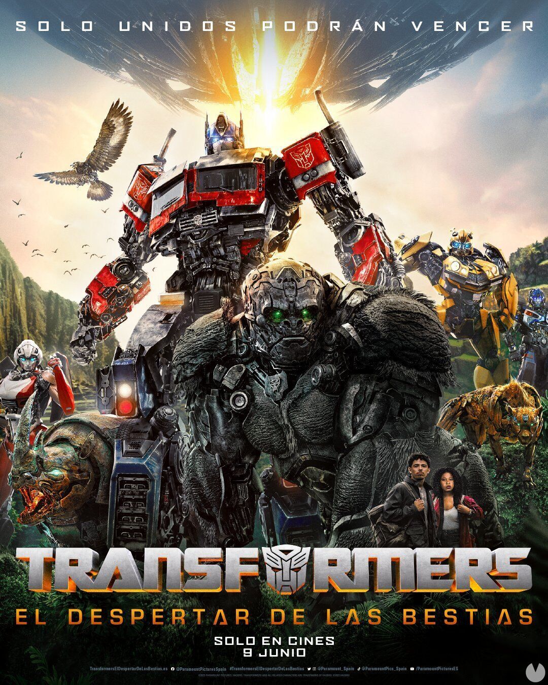 'Transformers El Despertar de las Bestias' estrena un nuevo y espectacular tráiler con Optimus
