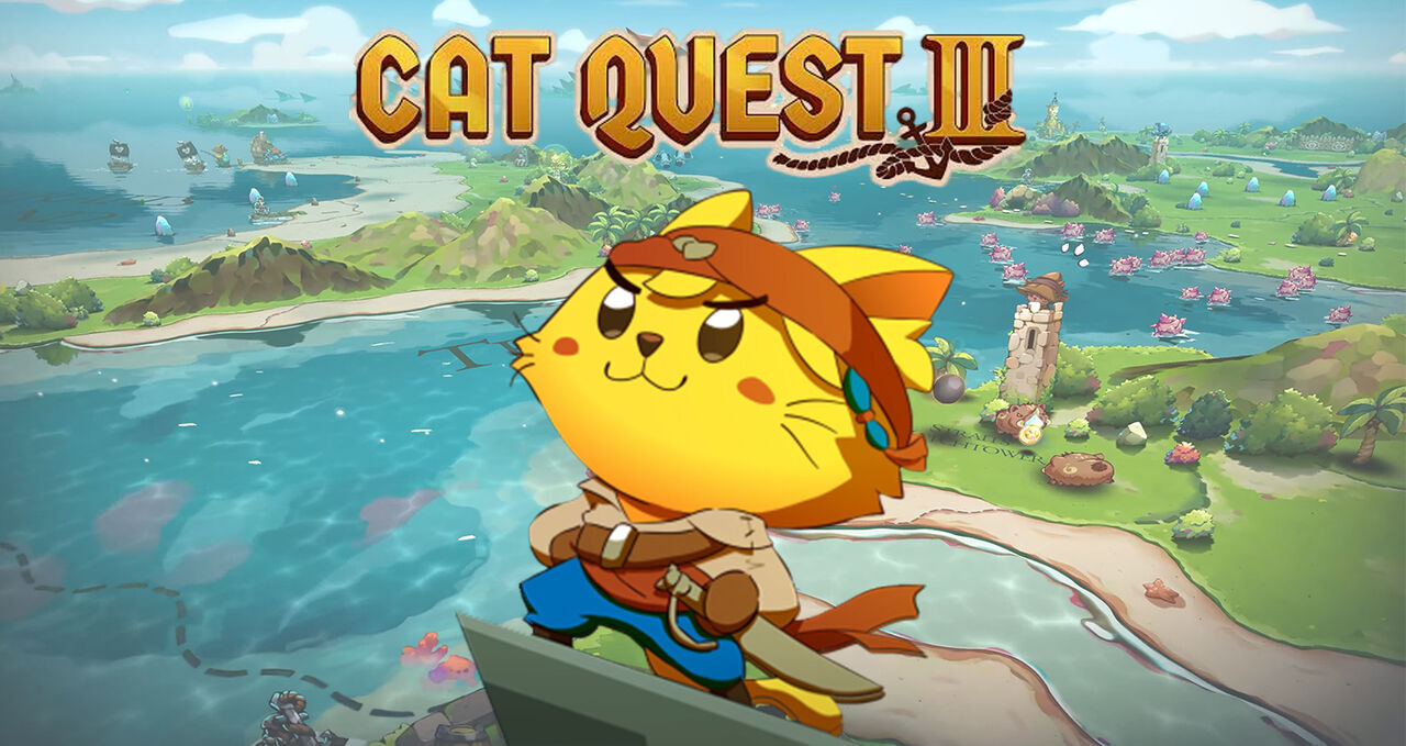 Un vídeo muestra la intro de Cat Quest 3, que lleva la acción felina al caribe de los piratas