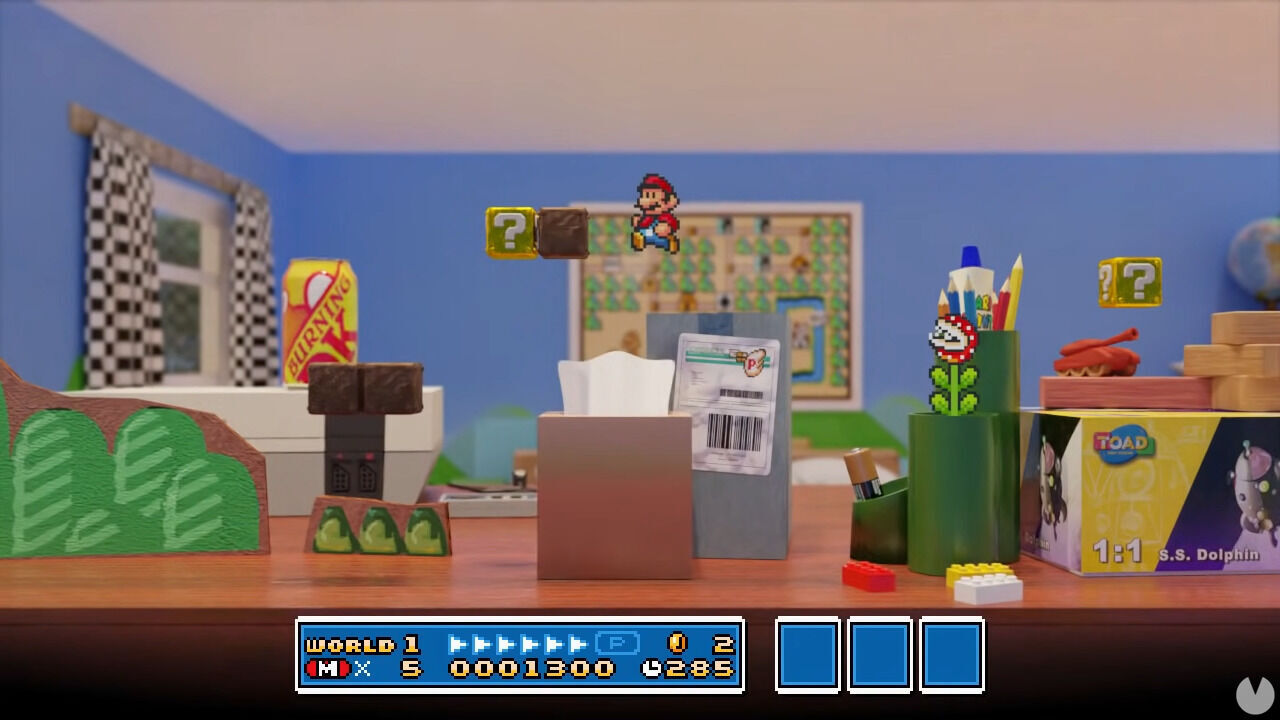 Recrean Super Mario Bros. 3 al estilo miniatura de juguete y es tan bonito que vas a desear poder jugarlo