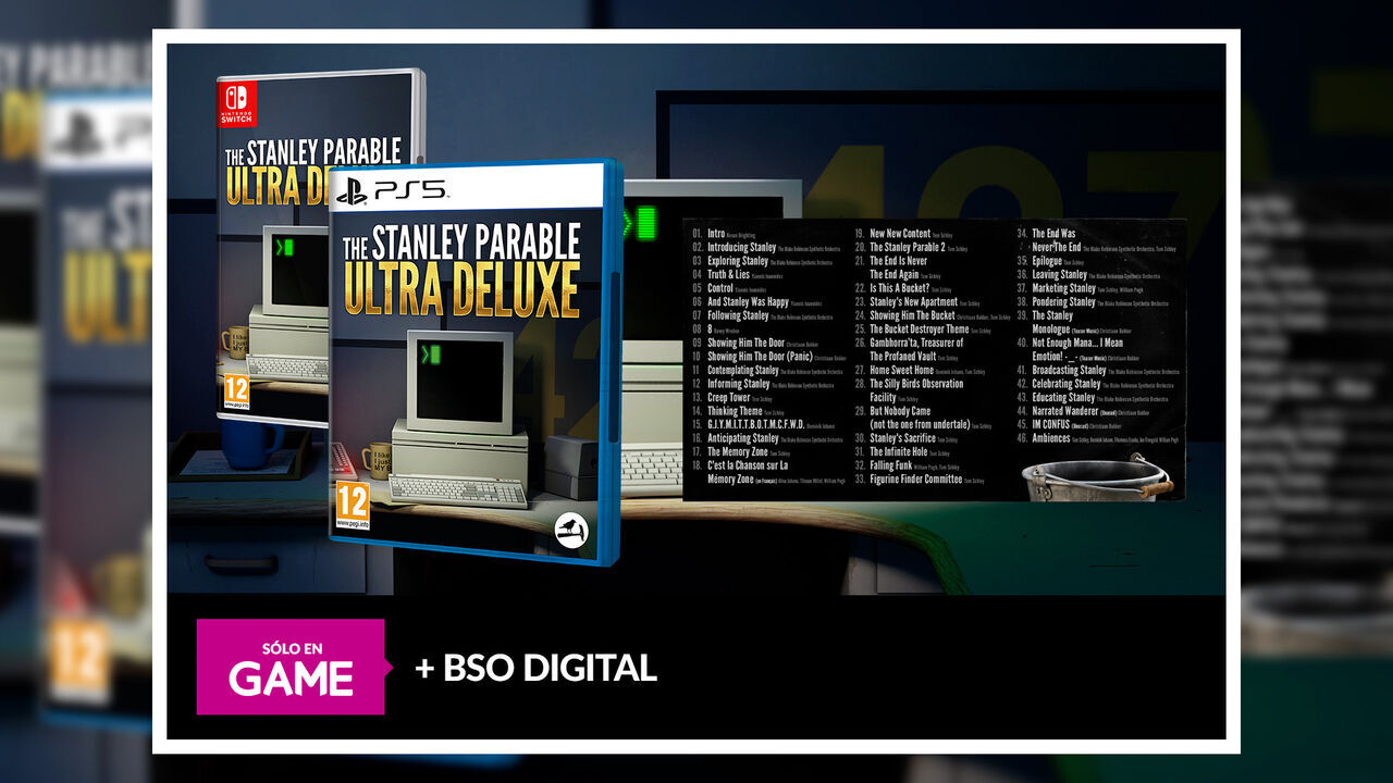 Reserva The Stanley Parable: Ultra Deluxe en GAME y llévate en exclusiva la banda sonora de regalo