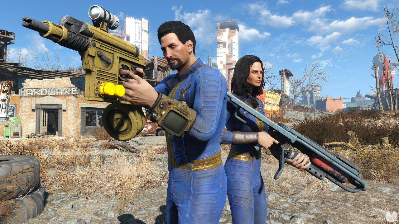 Captura de Fallout 4 en PS5 y Xbox Series X/S.
