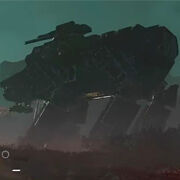 Helldivers 2 Enemigo Strider de Fábrica