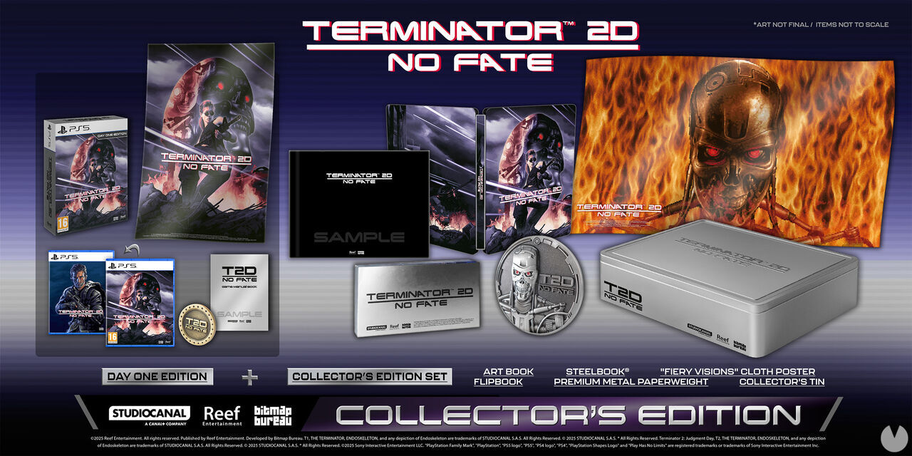 Terminator 2D: No Fate ediciones especiales disponibles en España confirma Meridiem