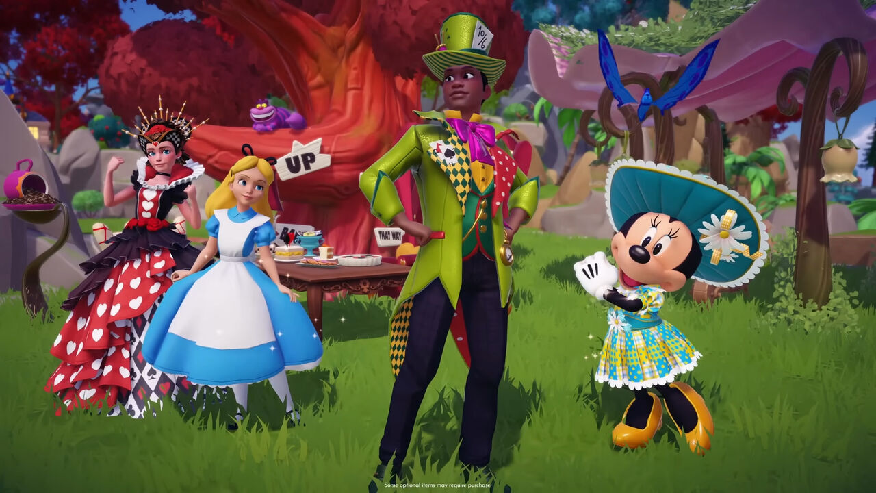 Disney Dreamlight Valley te sumerge en el País de las Maravillas con su nueva actualización gratuita