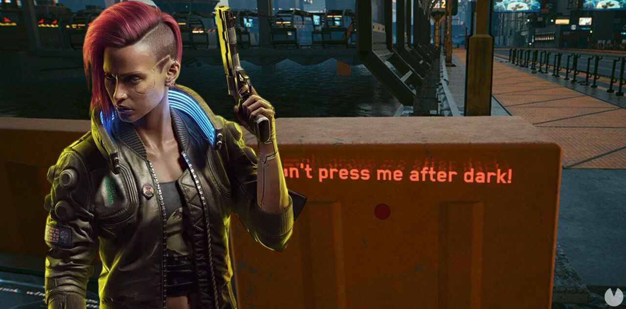 En Cyberpunk 2077 hay un botón que te pide que no lo pulses... y claro que lo vas a pulsar. Noticias en tiempo real