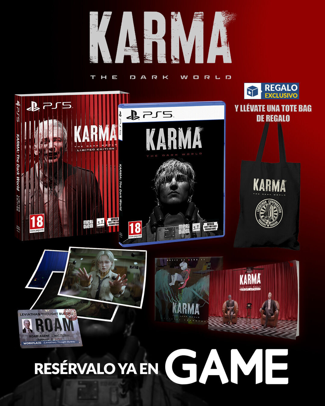 Reserva Karma: The Dark World Limited Edition en GAME y llévate una Tote Bag de regalo