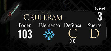 Clair Obscur: Expedition 33 - Arma de Gustave: Cruleram