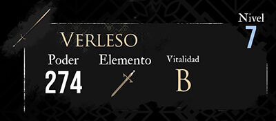 Clair Obscur: Expedition 33 - Arma de Verso: Verleso
