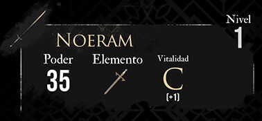 Clair Obscur: Expedition 33 - Arma de Gustave: Noeram