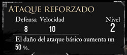 Clair Obscur: Expedition 33 - Características del pictos Ataque reforzado