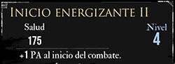 Clair Obscur: Expedition 33 - Características del pictos Inicio energizante II