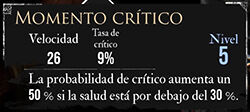 Clair Obscur: Expedition 33 - Características del pictos Momento crítico