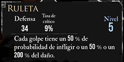 Clair Obscur: Expedition 33 - Características del pictos Ruleta