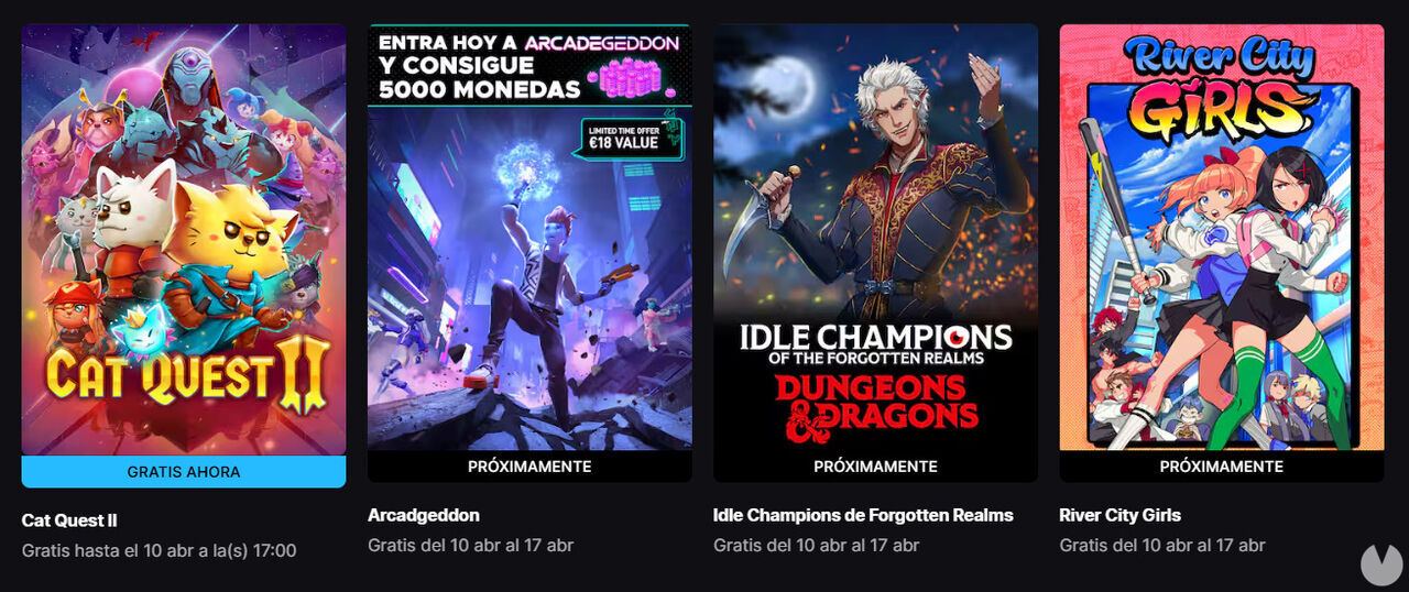 Nuevo juego gratis de Epic Games Store.