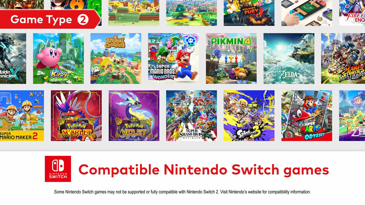 captura del nintendo direct de switch 2