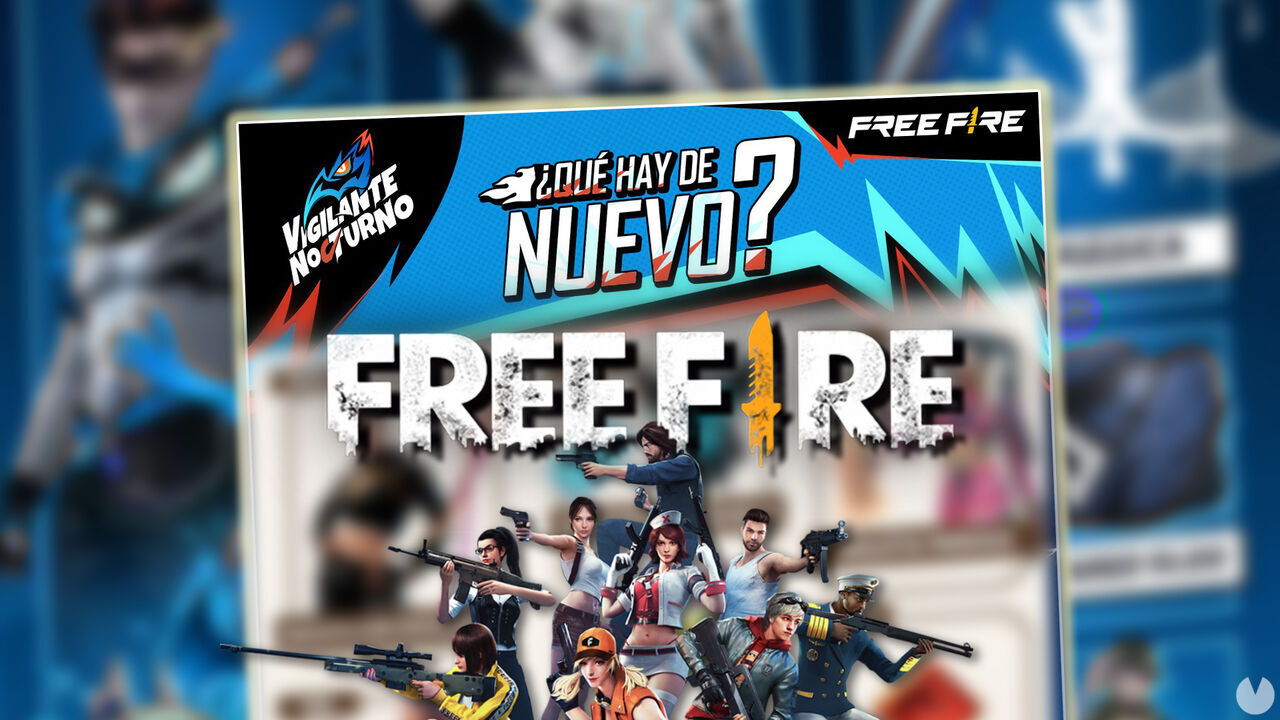FREE FIRE MAX | Agenda semanal del 30 de abril al 6 de mayo: EVO MP5 y Vigilante Nocturno