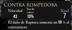 Clair Obscur: Expedition 33 - Características del pictos Contra rompedora