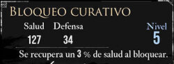 Clair Obscur: Expedition 33 - Características del pictos Bloqueo curativo
