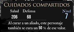 Clair Obscur: Expedition 33 - Características del pictos Cuidados compartidos