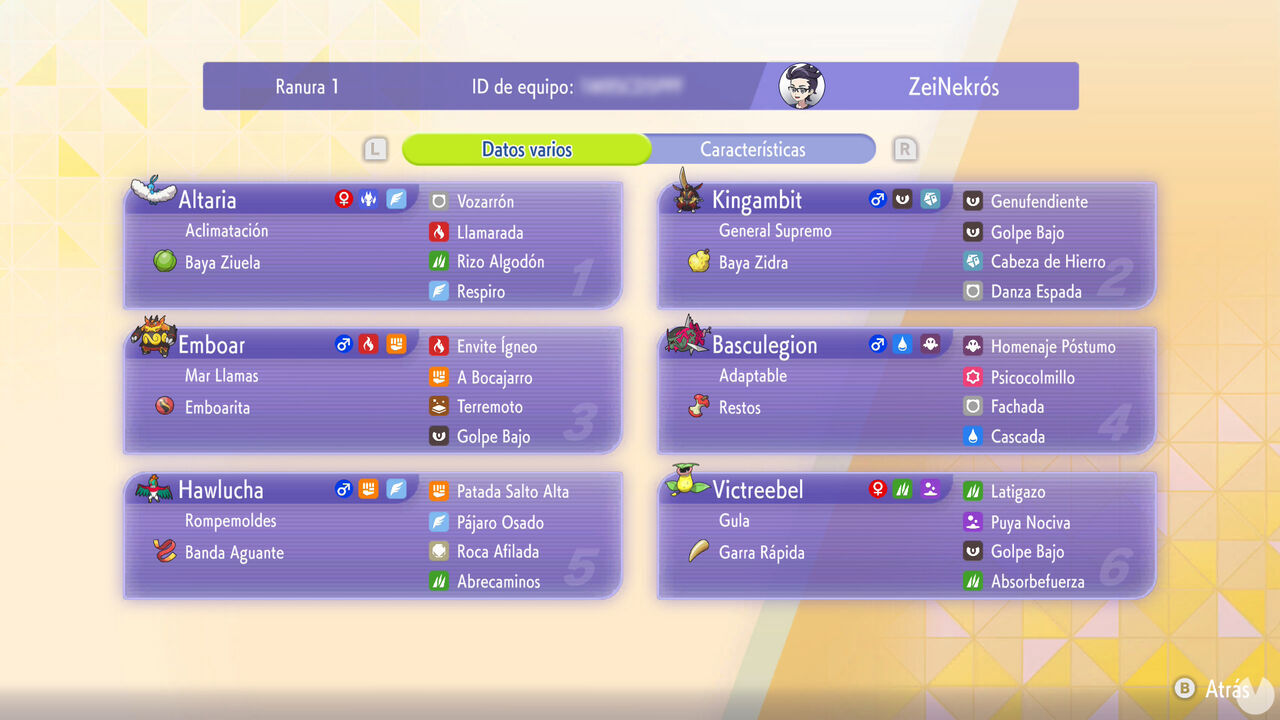 Pok�mon Champions - Using the Replica Teams feature to store more teams on your account