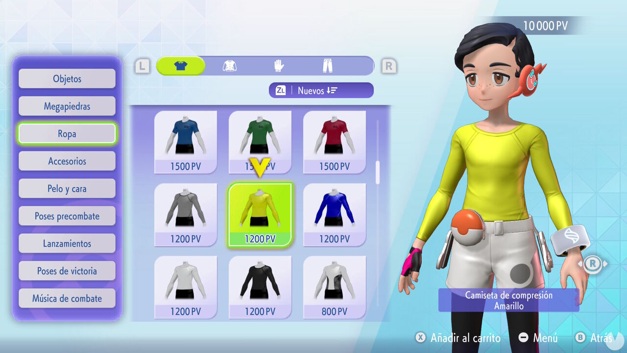 Pok�mon Champions - Getting new clothes and accessories for free by spending VP in the shop