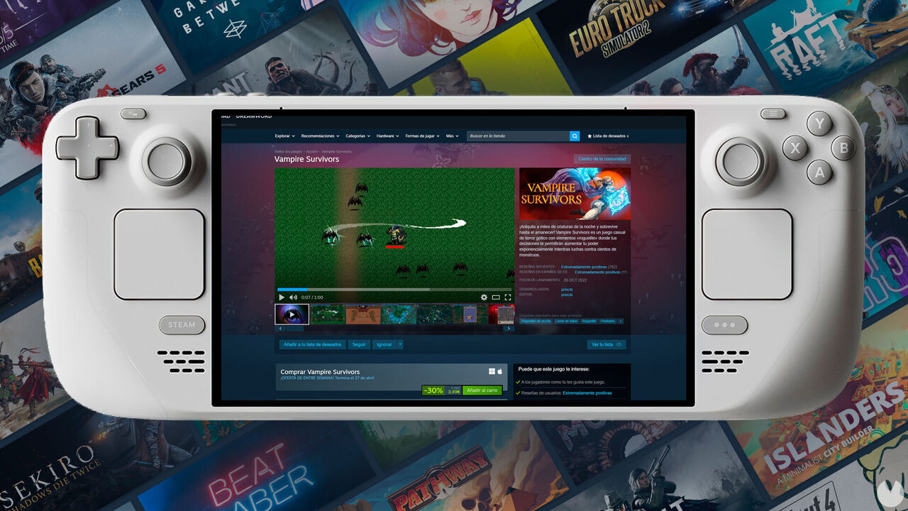 93 juegazos de Steam por menos de 5 euros: Ofertas de PC e imprescindibles para Steam Deck