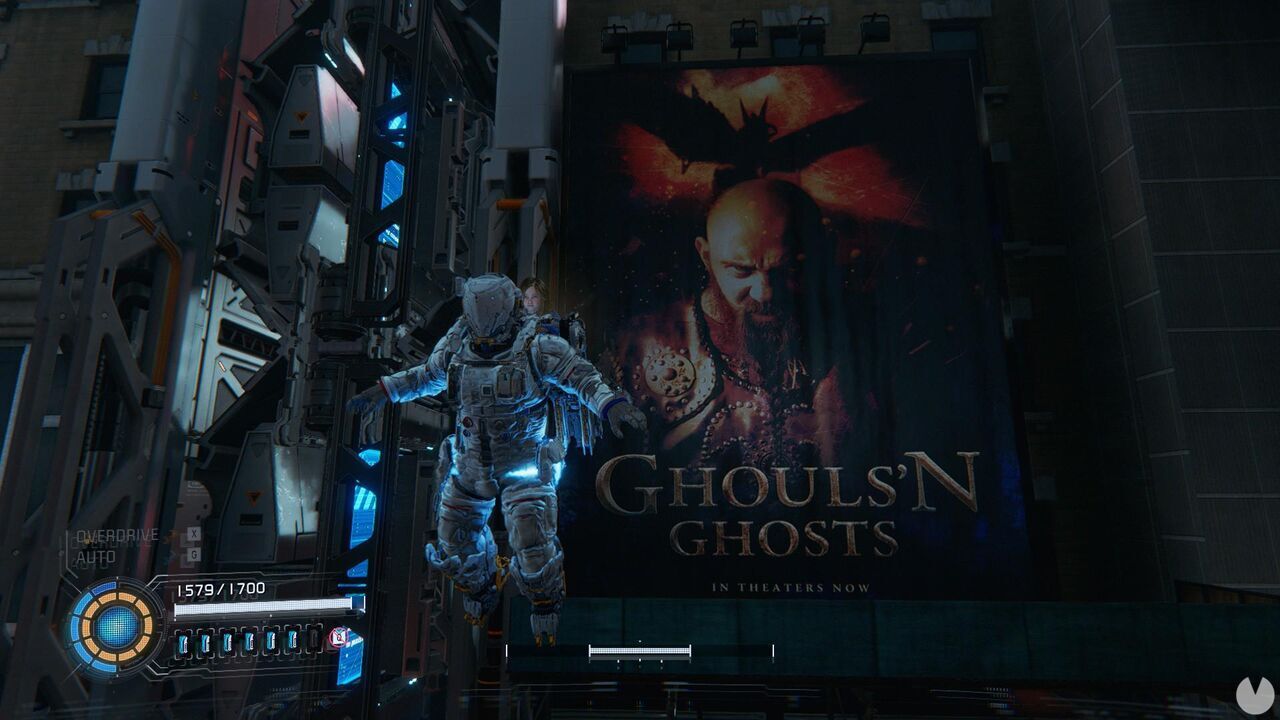 Easter egg de Ghouls'n Ghost en Pragmata