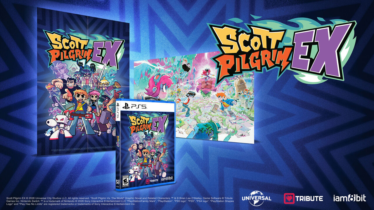 Scott Pilgrim EX tendrá una edición física exclusiva que llegará a PS5 y Switch este mismo verano