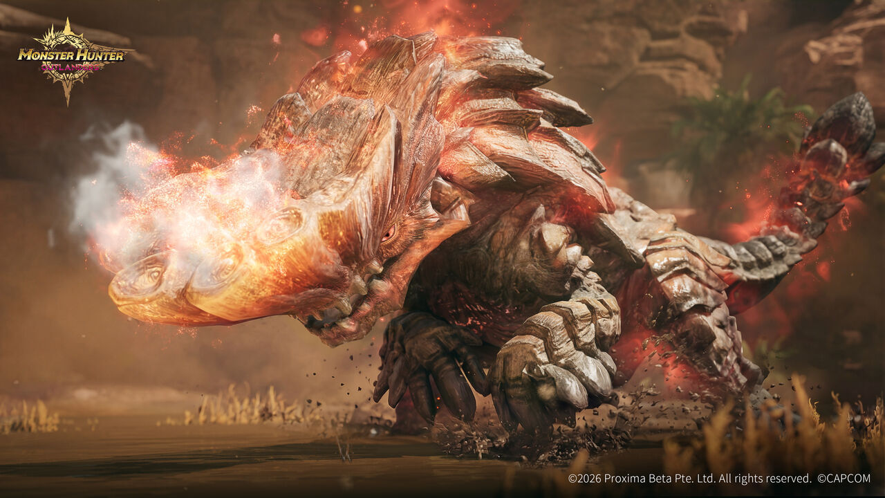 Radiant Barroth en Monster Hunter Outlanders