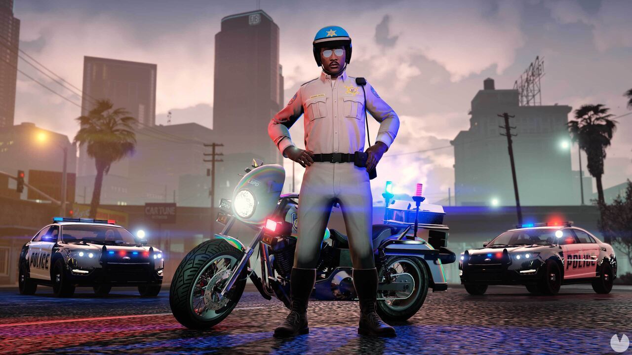 La policía protagoniza la actualización semanal de GTA Online con nuevos coches, recompensas y descuentos